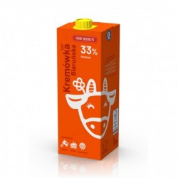 UHT Grietinele su augaliniais riebalais 33 %